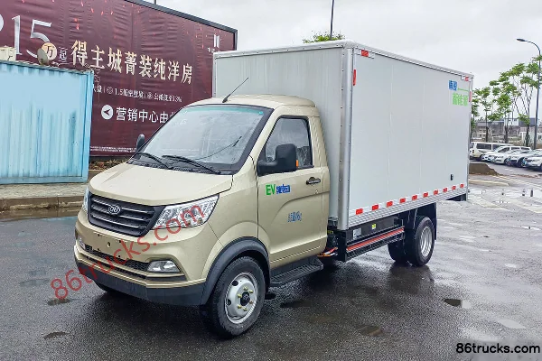 NanJun Ruishuai F Series 3.5T 3.8m Single Row Pure Electric Van Micro Truck 55.7kWh 4X2(6 wheels) Exterior (3) | 86Trucks