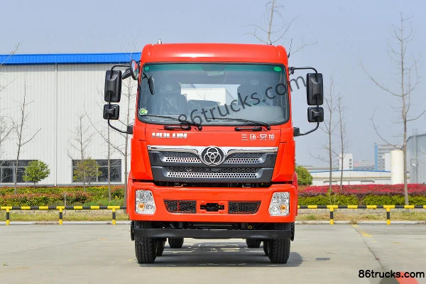 Sanhuan Shitong Haolong 220hp 6X2(8 wheels) Flatbed Truck Exterior (2) | 86Trucks