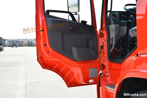 Sanhuan Shitong Haolong 220hp 6X2(8 wheels) Flatbed Truck Cab (2) | 86Trucks