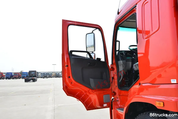 Sanhuan Shitong Haolong 220hp 6X2(8 wheels) Flatbed Truck Cab (1) | 86Trucks