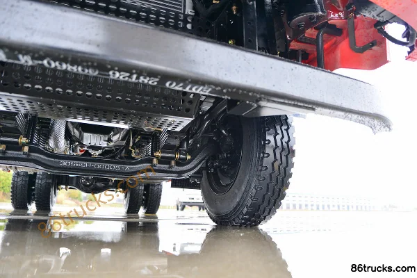 Sanhuan Shitong Haolong 245hp 4X2(6 wheels) 4.5m dump truck Chassis (3) | 86Trucks