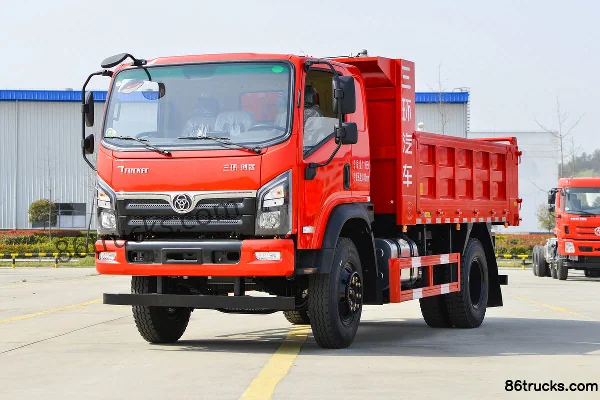 Sanhuan Shitong Chuangke 160 ch 4X2(6 roues) camion benne 4 m (Fast Gear 8 vitesses) Extérieur (3) | 86Trucks