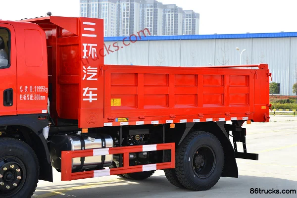 Sanhuan Shitong Chuangke 160 ch 4X2(6 roues) camion benne 4 m (Fast Gear 8 vitesses) Carrosserie (1) | 86Trucks