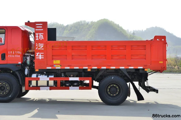 Sanhuan Shitong Chuangke 180 ch 4X2(6 roues) 4,8 m camion benne Carrosserie (2) | 86Trucks