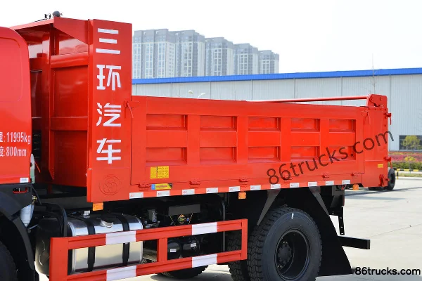 Sanhuan Shitong Chuangke 180 ch 4X2(6 roues) 4,8 m camion benne Carrosserie (1) | 86Trucks