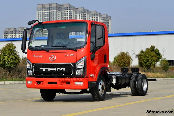 Sanhuan Shitong New Chuangke Standard Edition 160hp 4X2(6 wheels) 4.18m Single Row Flatbed Light Truck (6T Rear Axle) Exterior (3) | 86Truck
