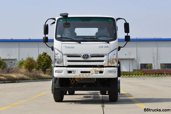 Sanhuan Shitong T3 Chuangke 200hp 4X4(6 wheels) 5.4m semi-sleeper stake off-road cargo truck (China VI) Exterior (2) | 86Trucks