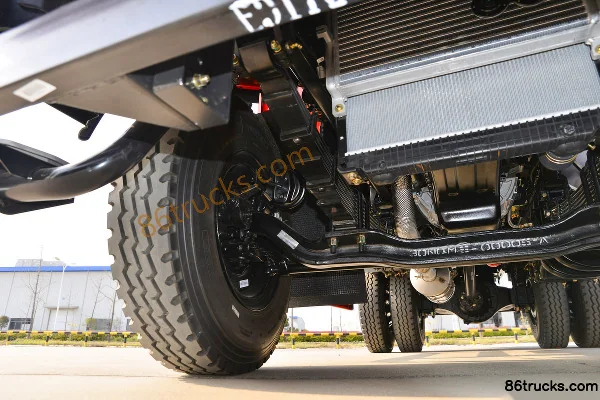 Sanhuan Shitong Chuangke 180 ch 4X2(6 roues) Camion benne 4,2 m Châssis (2) | 86Trucks