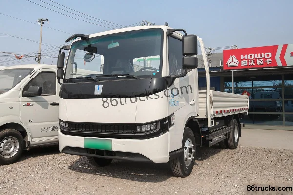 FARIZON Xingzhi H8R Standard Package 4.5T 4.15m Single Row Plug-in Hybrid Flatbed Light Truck 53.58kWh 4X2(6 wheels) Exterior (3) | 86Trucks