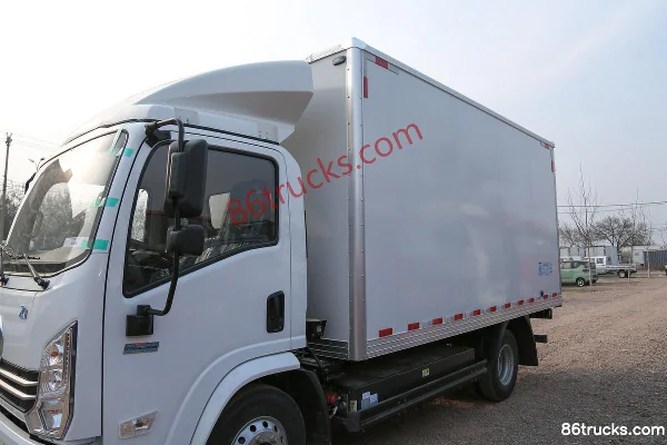 SHACMAN Light Truck Delan Z1 Base 4.18m Single Row Pure Electric Van Light Truck 98.04kWh 4X2(6 wheels) Body (1) | 86Trucks