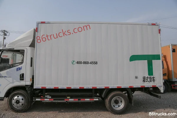 Yuejin Chaoyue EC300 4.5T 4.15m Single Row Pure Electric Van Light Truck 81.14kWh 4X2(6 wheels) Body (2) | 86Trucks