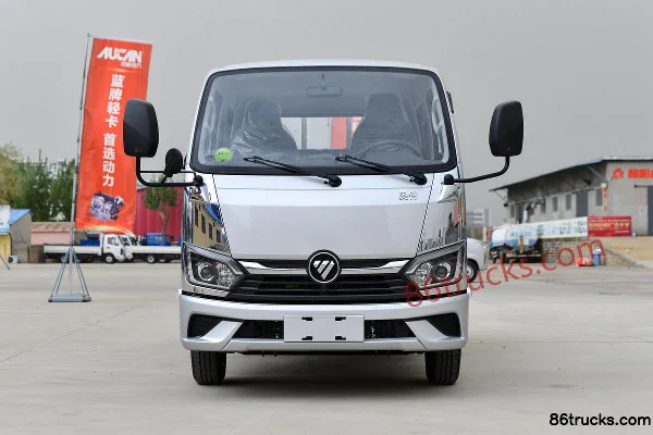 Foton Aoling M Card 2.0L 144hp 4X2(6 wheels) Gasoline 3.19m Double Row Flatbed Mini Truck (Hydraulic Brakes) Exterior (2) | 86Trucks