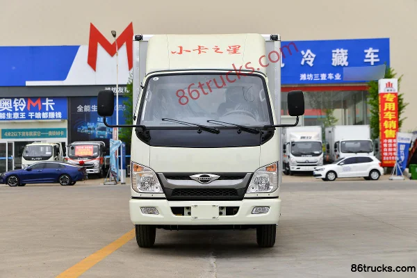 Foton Times Xiaokache Star 2 1.6L 122hp 4X2(6 wheels) Gasoline 3.67m Single Row Box Micro Truck (China VI) Exterior (2) | 86Trucks