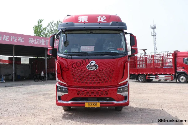 Dongfeng Liuqi Chenglong H5V 270 ch 4X2(6 roues) 6,8 m AMT automatique camion porteur à grille Extérieur (2) | 86Trucks