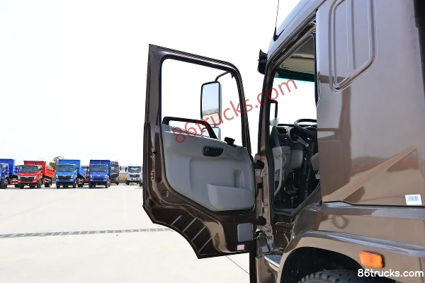 Sanhuan Shitong Haolong édition luxe 230 ch 6X2(8 roues) camion porteur à ridelles 6,8 m Cabine (1) | 86Trucks