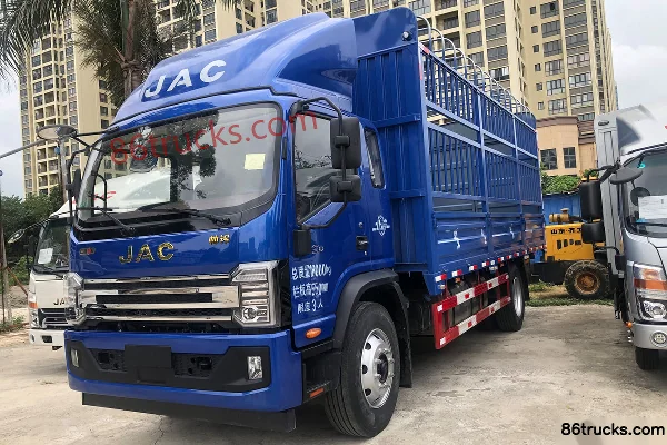 JAC Shuailing S9 220hp 4X2(6 wheels) 6.2m Cab-Forward Stake Truck (China VI) Exterior (2) | 86Trucks