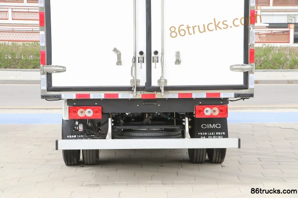 Auman Auman Zhilan HS 4.5T 4.08m plug-in hybrid refrigerated truck (air brake) 14.016kWh 4X2(6 wheels) Body (1) | 86Trucks