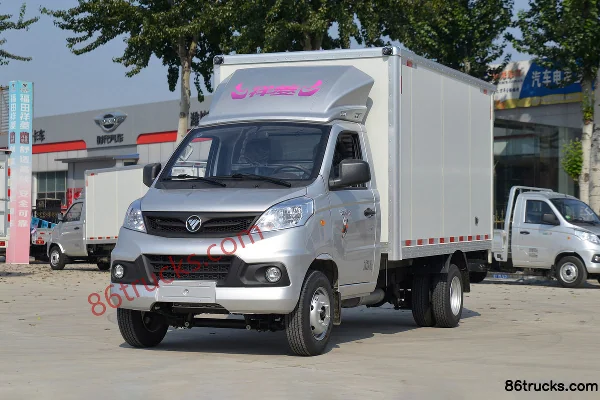 Foton Xiangling V2 confort 1,6 L 122 ch 4X2(6 roues) essence camion fourgon 3,3 m cabine simple Extérieur (3) | 86Trucks