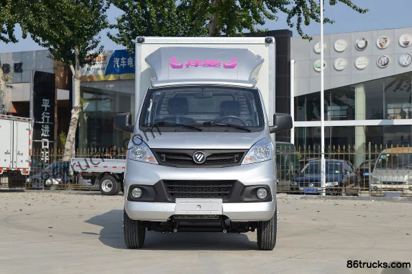 Foton Xiangling V2 confort 1,6 L 122 ch 4X2(6 roues) essence camion fourgon 3,3 m cabine simple Extérieur (2) | 86Trucks