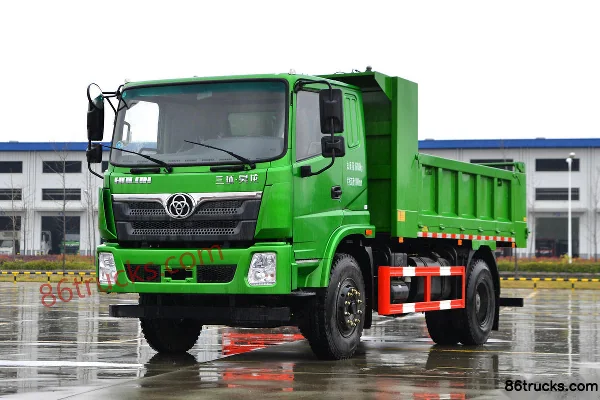 Sanhuan Shitong Haolong Medium Truck 200hp 4X2(6 wheels) 4.2m Dump Truck (Flat Roof)(China VI) Exterior (3) | 86Trucks