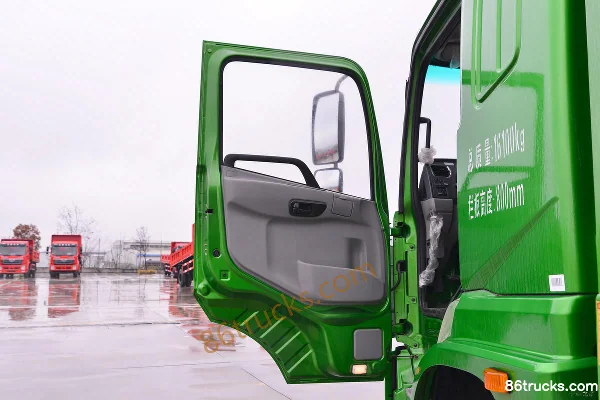 Sanhuan Shitong Haolong Medium Truck 200hp 4X2(6 wheels) 4.2m Dump Truck (Flat Roof)(China VI) Cab (1) | 86Trucks