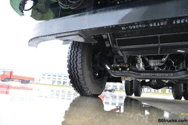 Sanhuan Shitong Haolong Medium Truck 200hp 4X2(6 wheels) 4.2m Dump Truck (Flat Roof)(China VI) Chassis (2) | 86Trucks