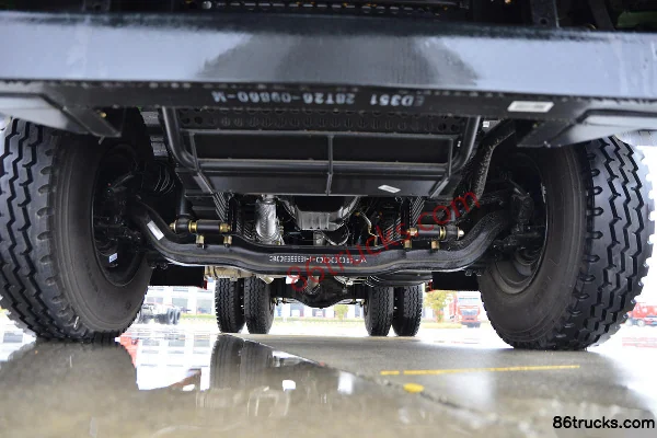 Sanhuan Shitong Haolong Medium Truck 200hp 4X2(6 wheels) 4.2m Dump Truck (Flat Roof)(China VI) Chassis (1) | 86Trucks