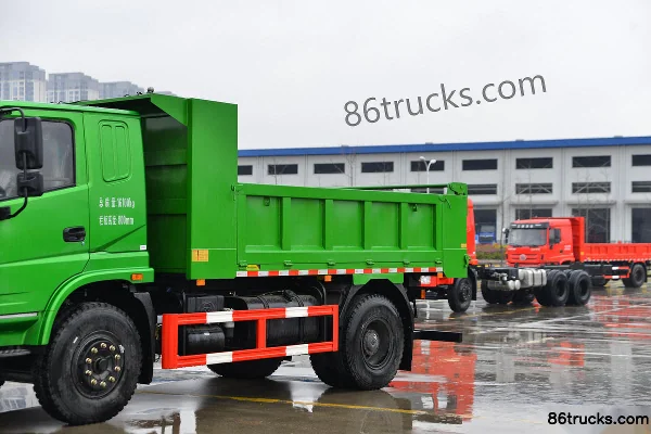 Sanhuan Shitong Haolong Medium Truck 200hp 4X2(6 wheels) 4.2m Dump Truck (Flat Roof)(China VI) Body (1) | 86Trucks