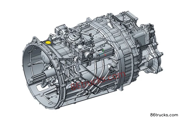 WLY WLY12G220 12-speed Manual Transmission Exterior