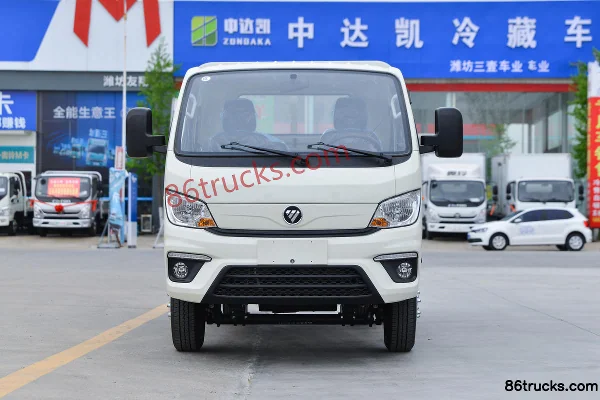 Foton Xiangling M2 1.6L 122 hp 4X2(6 wheels) Gasoline 3.3 m Semi-row Flatbed Mini Truck Exterior (2) | 86Trucks