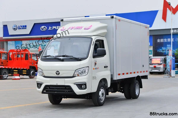 Foton Xiangling M1 1.6L 122hp 4X2(6 wheels) gasoline 3.3m single-row van micro truck Exterior (3) | 86Trucks