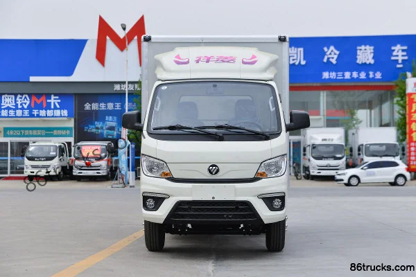 Foton Xiangling M1 1.6L 122hp 4X2(6 wheels) gasoline 3.3m single-row van micro truck Exterior (2) | 86Trucks