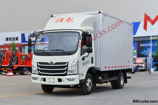 Foton Times Leading M5 152 hp 4X2(6 wheels) 4.15m single-row box truck (China VI) Exterior (3) | 86Trucks