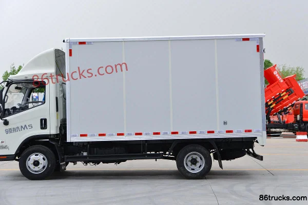 Foton Times Leading M5 152 hp 4X2(6 wheels) 4.15m single-row box truck (China VI) Body (2) | 86Trucks