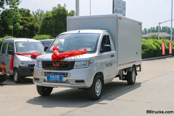 Wuling Rongguang New Card 1.5L 107 ch 4X2(6 roues) essence fourgon cabine simple 3 m mini camion Extérieur (3) | 86Trucks