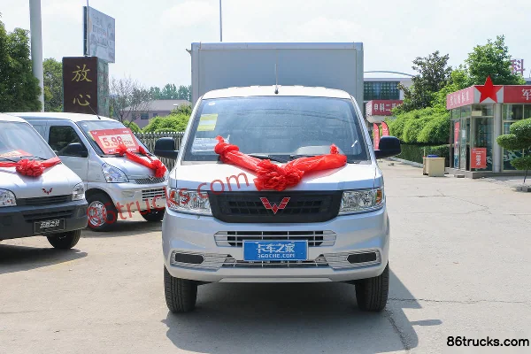 Wuling Rongguang New Card 1.5L 107 ch 4X2(6 roues) essence fourgon cabine simple 3 m mini camion Extérieur (2) | 86Trucks