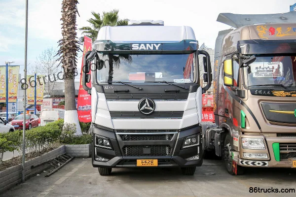 SANY Truck Jiangshan·Nouveau Héros Ligne principale 560 ch 6X4(10 roues) tracteur routier Extérieur (2) | 86Trucks