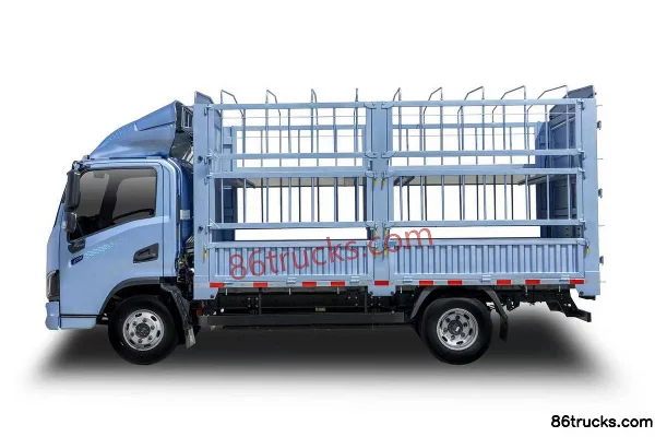 Yutong T3 C Series Hydraulic Brake 4.2m Single Row Pure Electric Stake Truck Shenlan 77.28kWh 4X2(6 wheels) Exterior (3) | 86Trucks
