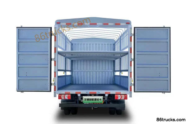 Yutong T3 C Series Hydraulic Brake 4.2m Single Row Pure Electric Stake Truck Shenlan 77.28kWh 4X2(6 wheels) Cab (1) | 86Trucks