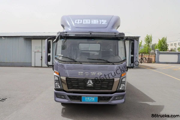 Sinotruk HOWO Tongshuai 160hp 4X2(6 wheels) 4.15m single row van body light truck (Fast Gear 8-speed) Exterior (2) | 86Trucks