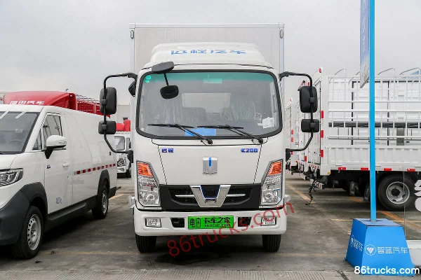 FARIZON E200 2021 Model Standard Edition 4.5T 4.14m Single Row Electric Van Light Truck 106.95kWh 4X2(6 wheels) Exterior (2) | 86Trucks