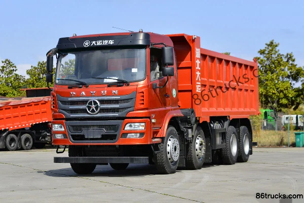 Dayun F7 Heavy Truck 300hp 8X4(12 wheels) 6.8m Dump Truck (China VI) Exterior (3) | 86Trucks