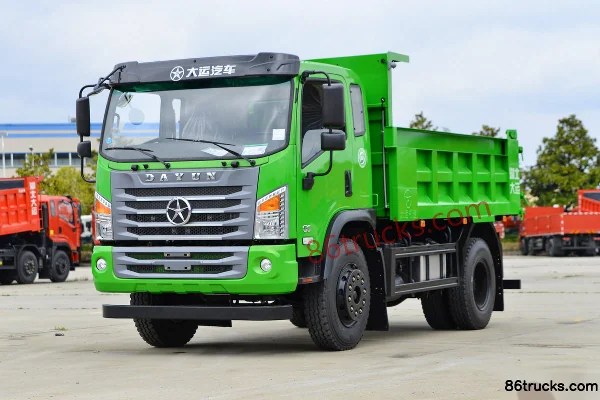 Dayun G6 Medium Truck Composite 180hp 4X2(6 wheels) 3.8m dump truck (Fast Gear 10-speed)(Front lift) Exterior (3) | 86Trucks