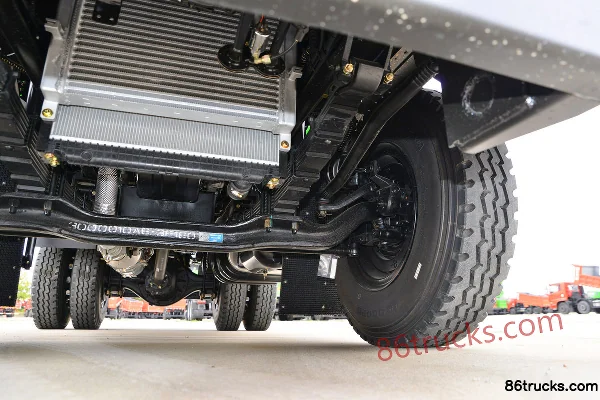 Dayun G6 Medium Truck Composite 180hp 4X2(6 wheels) 3.8m dump truck (Fast Gear 10-speed)(Front lift) Chassis (3) | 86Trucks