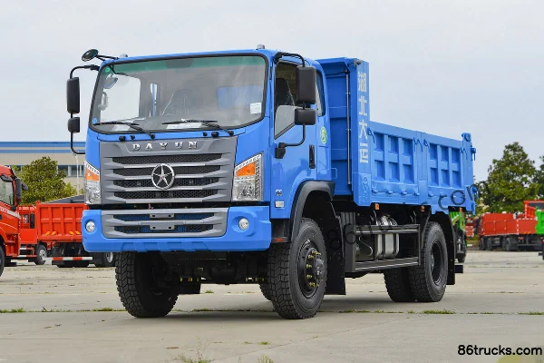 Dayun G6 Composite 160hp 4X4(6 wheels) 4m Off-road Dump Truck (China VI) Exterior (3) | 86Trucks
