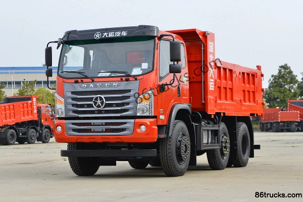 Dayun G6 240hp 6X2(8 wheels) 6X2R 4.3m Dump Truck (China VI) Exterior (3) | 86Trucks