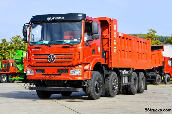 Dayun Fengchi 350hp 8X4(12 wheels) 6.5m Dump Truck Exterior (3) | 86Trucks