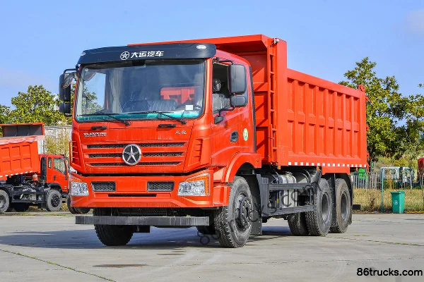Dayun Fengchi 270hp 6X4(10 wheels) 5.8m Dump Truck (Mid Roof) Exterior (3) | 86Trucks