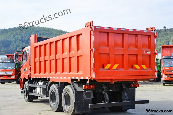 Dayun Fengchi 270hp 6X4(10 wheels) 5.8m Dump Truck (Mid Roof) Body (3) | 86Trucks
