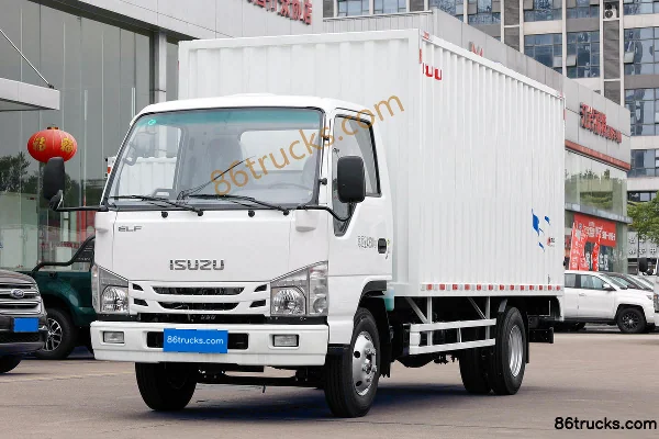 Qingling Isuzu 100P 132hp 4X2(6 wheels) 4.25m Single Row Van Light Truck (China VI) Exterior (3) | 86Trucks